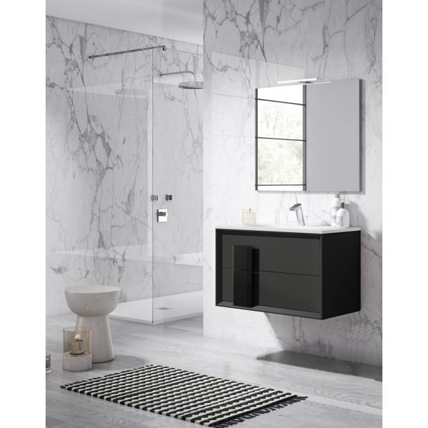 Orren Ellis Zak 32'' Single Bathroom Vanity with Ceramic Top Wayfair